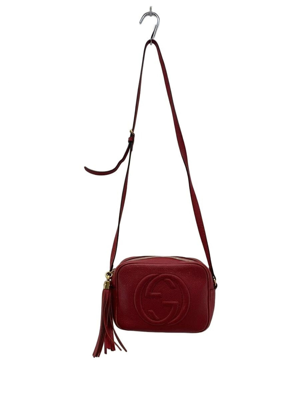 Gucci Disco Bag Soho Leather RED